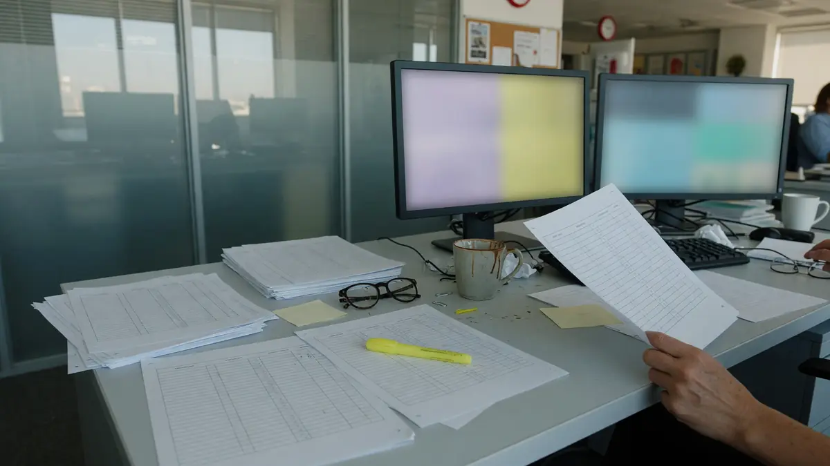 Evidence desk for editorial review